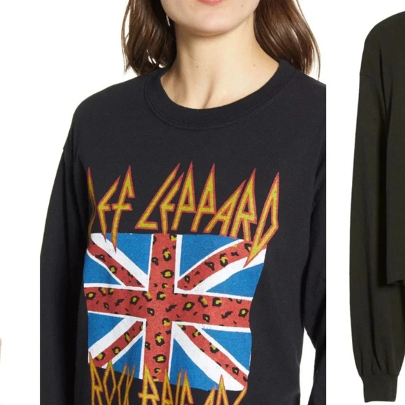 New Def‎ Leppard Crop tee - Picture 9 of 11